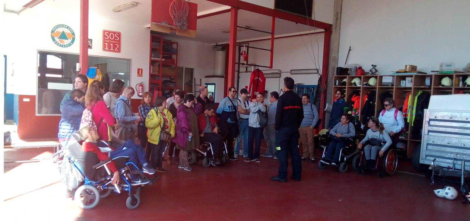Visita parque emergencias