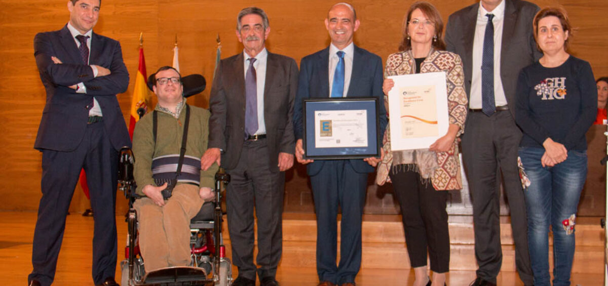 Acto de entrega a Amica del Sello de Excelencia Europea EFQM 500+