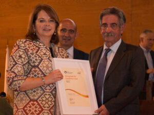 Acto de entrega a Amica del Sello de Excelencia Europea EFQM 500+