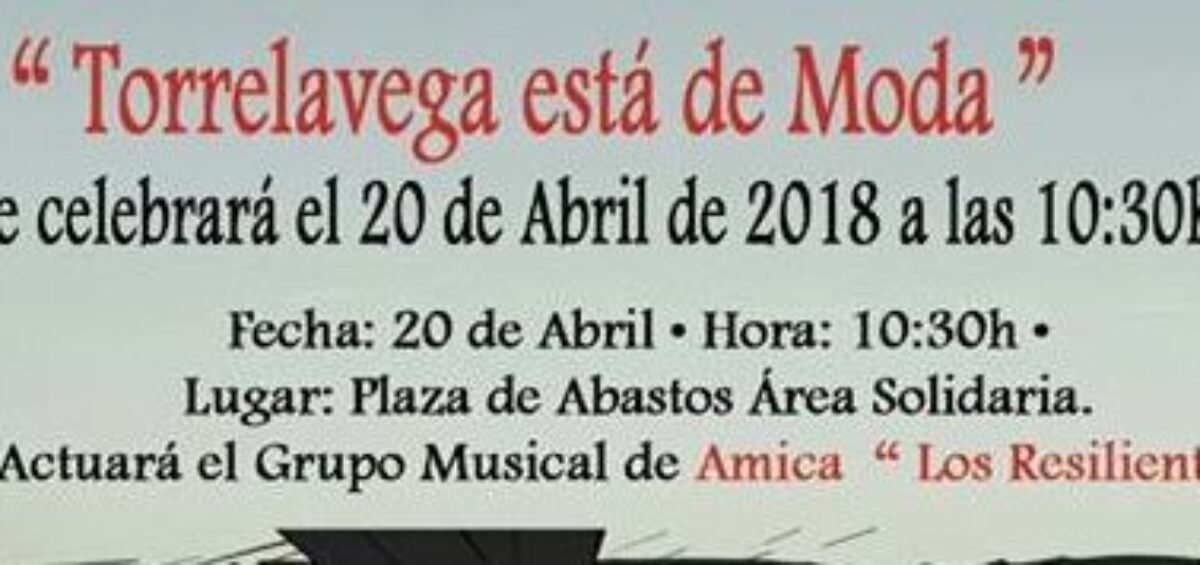 Cartel evento Torrelavega está de moda