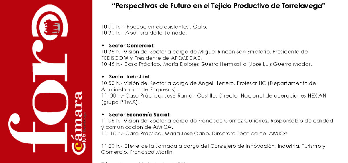 Invitacion Foro Cámara