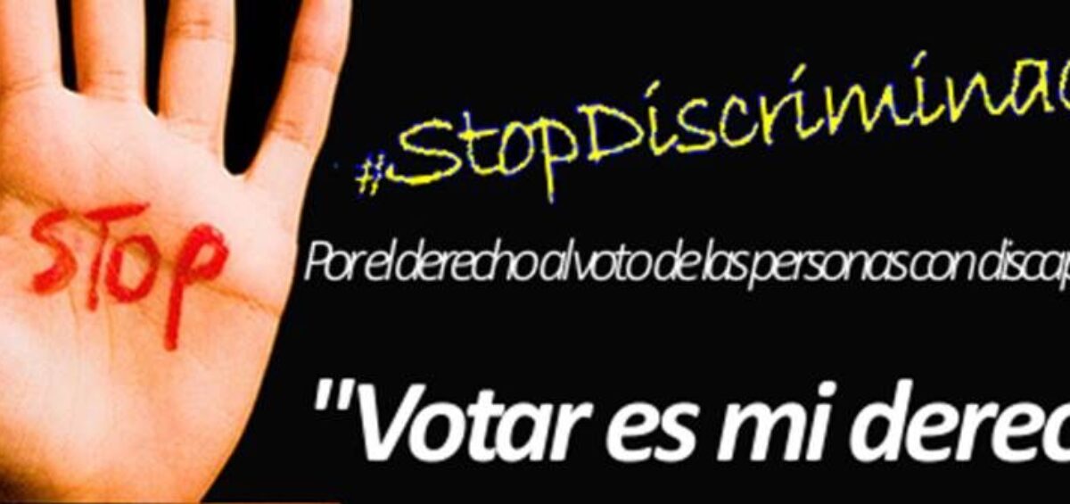Cartel derecho al voto