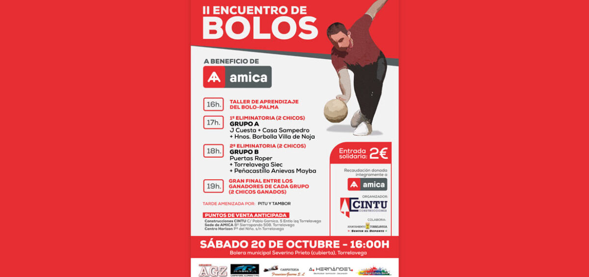 II Encuentro de Bolos a beneficio de Amica