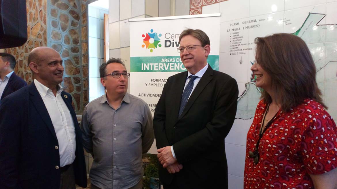 El President de la Generalitat Valenciana visita Campus Diversia