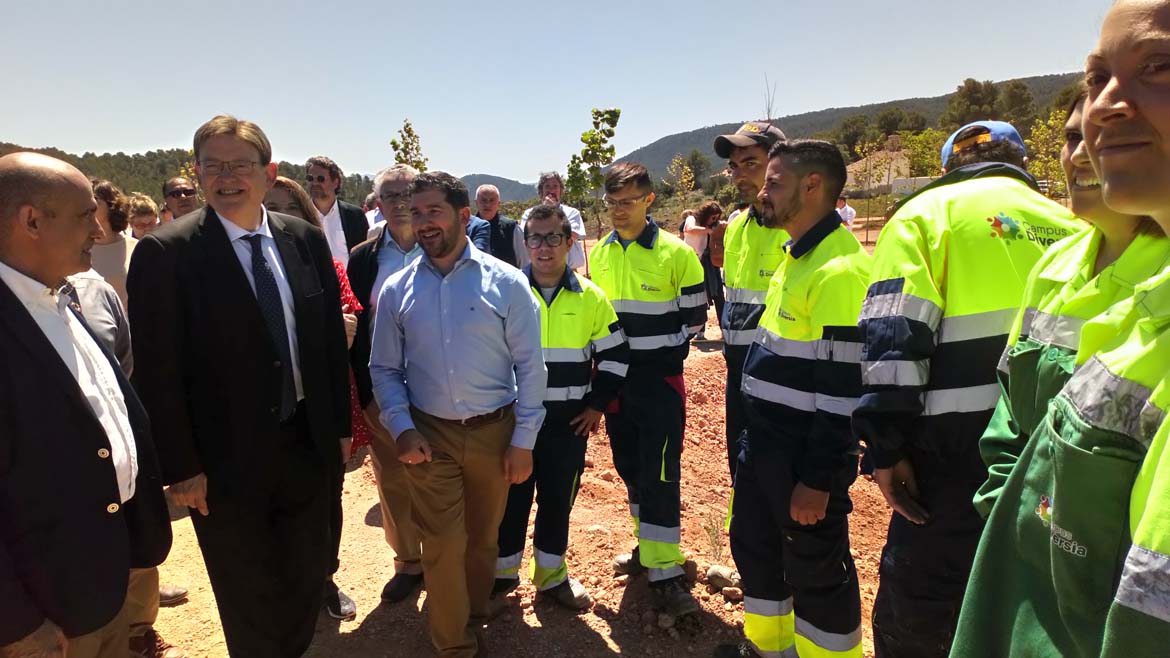 El President de la Generalitat Valenciana visita Campus Diversia