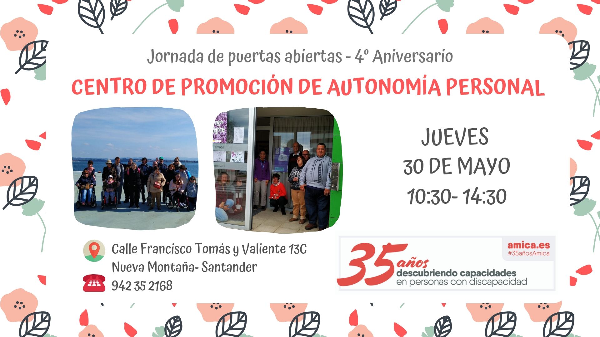 Jornada de puertas abiertas 4º Aniversario Jornada de puertas abiertas 4º Aniversario