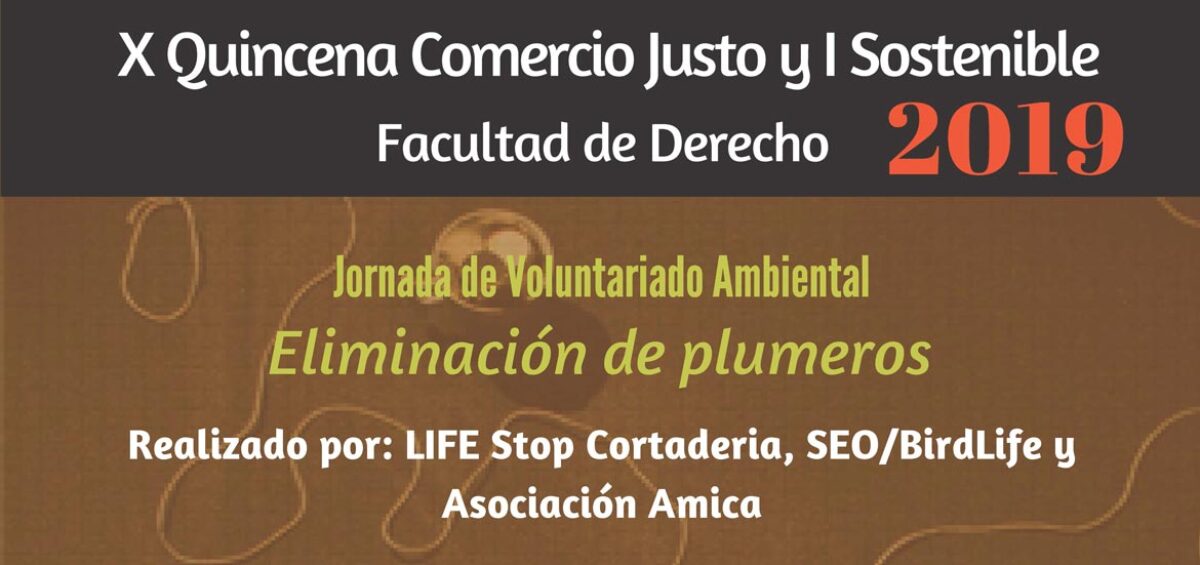 Participamos en la X Quincena Comercio Justo y Sostenible UC 2019.