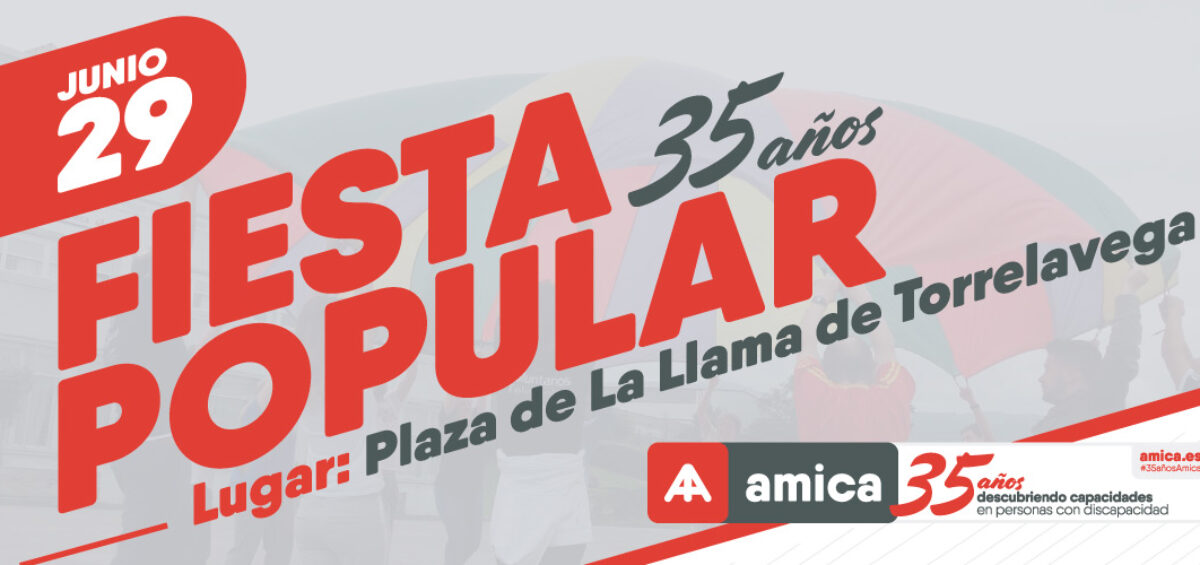 Fiesta popular 35 Aniversario de Amica