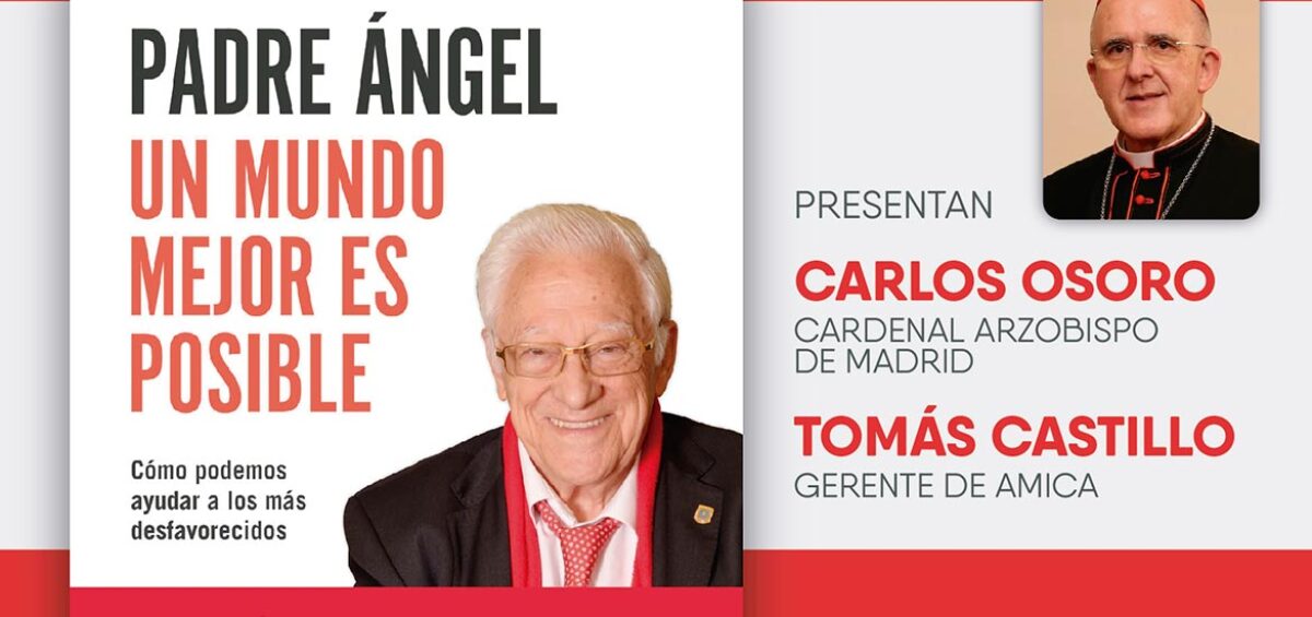 Presentación de libro con el Padre Ángel
