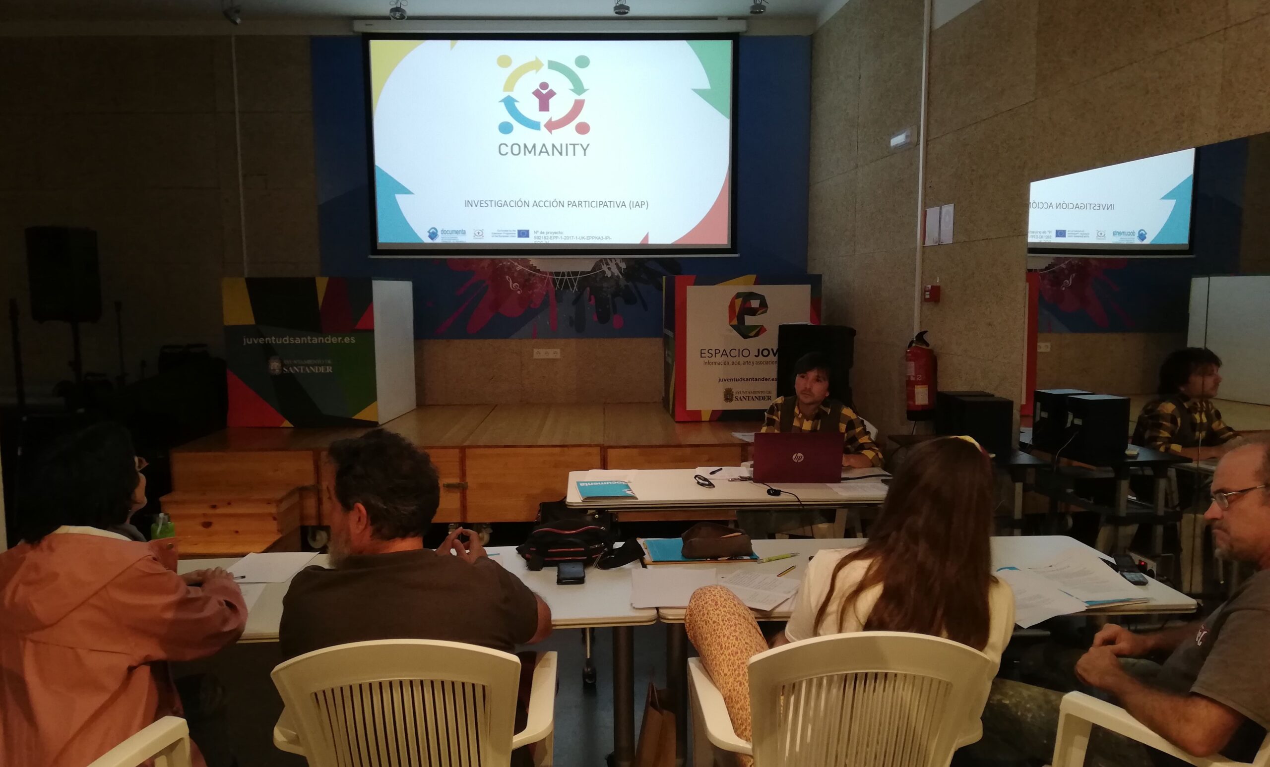 Colaboración en el programa europeo Comanity dirigido a la participación comunitaria y activa de jóvenes.