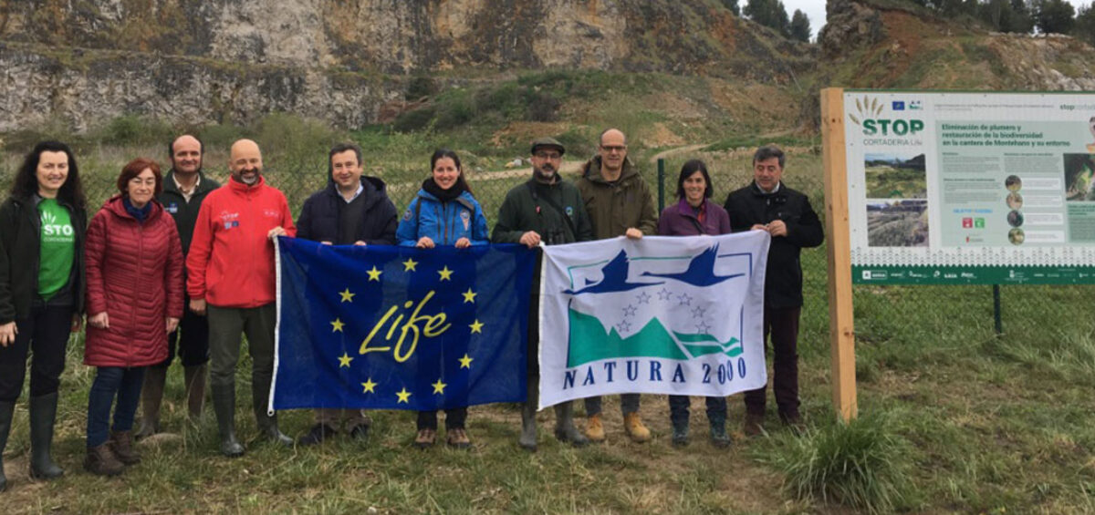 LIFE Stop Cortaderia recibe la visita de control de la monitora externa enviada por la Comisión Europea