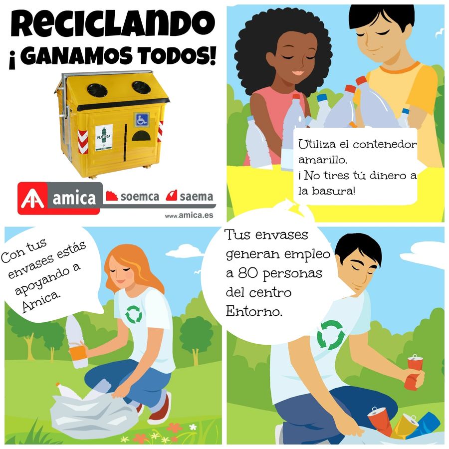 Reciclando ¡Ganamos todos!