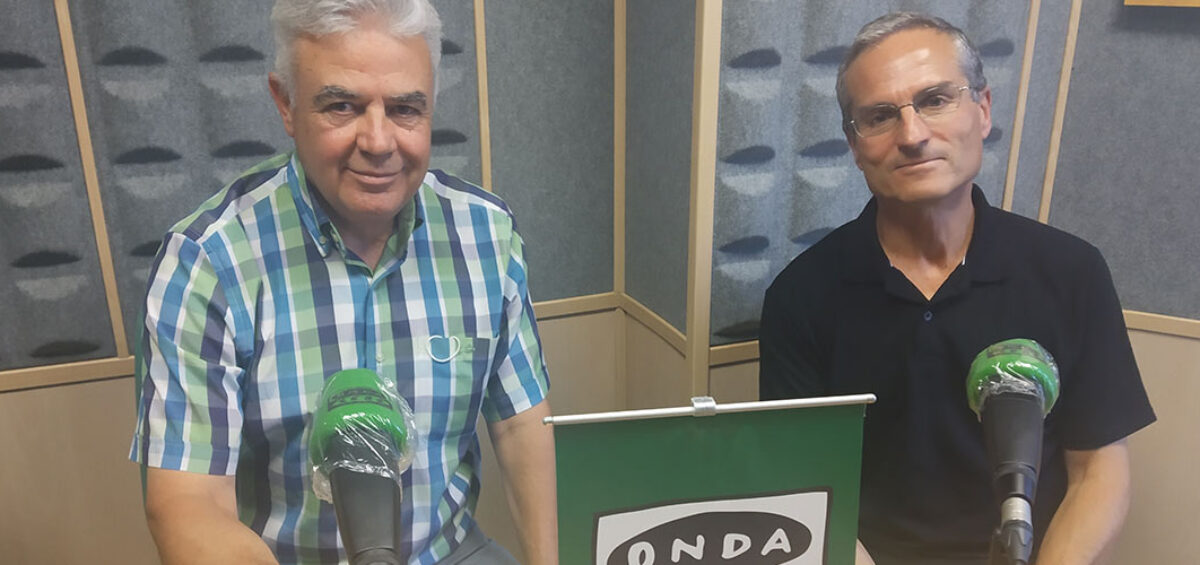 Entrevista a Isidro Rodríguez (Asociación Cántabra de Escritores) y Antonio Ruz (Amica) sobre la Librería Solidaria en Onda Cero
