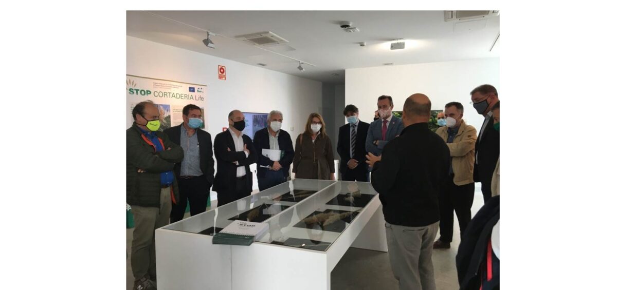 Asistentes a la presentación de la exposición