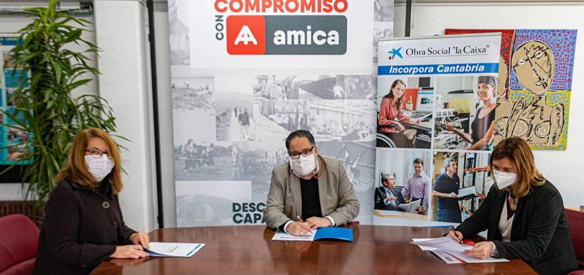 APEMECAC se une al programa Incorpora de la Fundación ”la Caixa” para fomentar la contratación de personas en riesgo de exclusión social en Cantabria