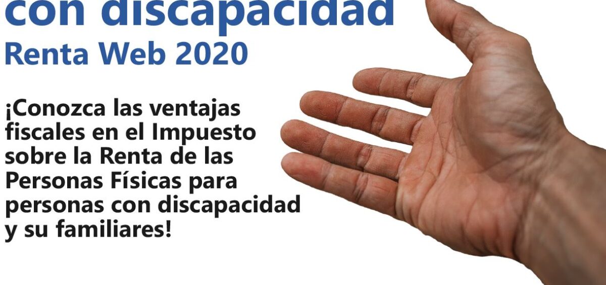 NORMATIVA PARA PERSONAS CON DISCAPACIDAD RENTA 2020