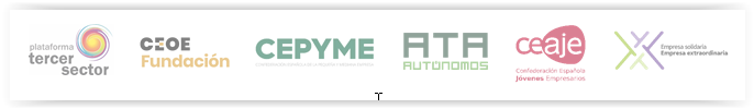LOGOTIPOS PLATAFORMA-TERCER-SECTOR-CEOE-CEPYME-ATA-CEAJA