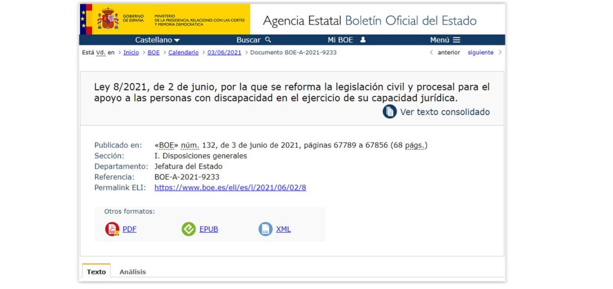 Ley 8/2021 acaba con las incapacitaciones judiciales por discapacidad Amica