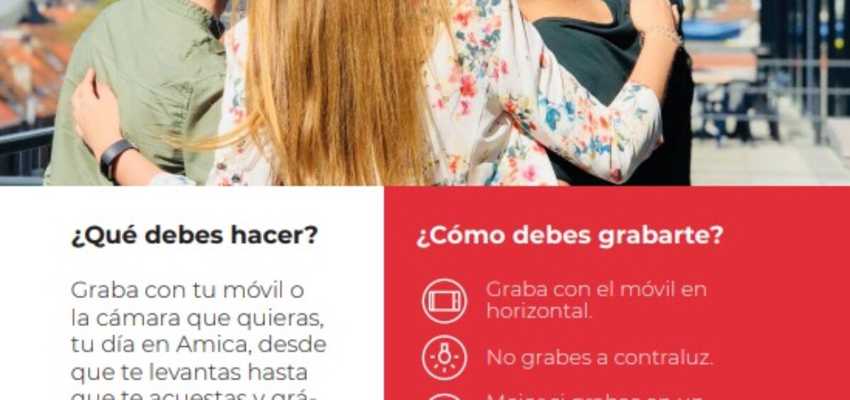 Instrucciones grabación documental Amica