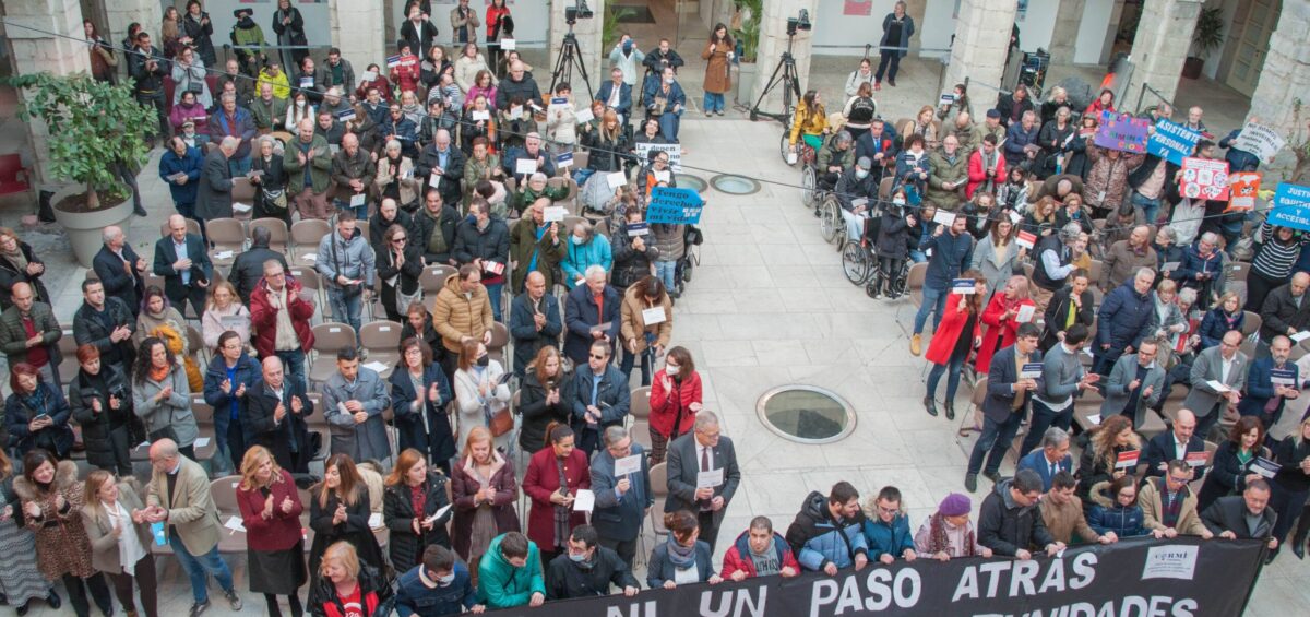 Acto Parlamento Cantabria 3 diciembre