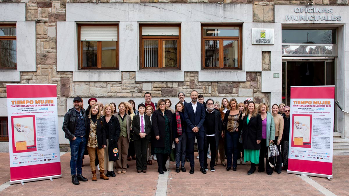 Amica participa en las jornadas Tiempo Mujer 2024 en Torrelavega