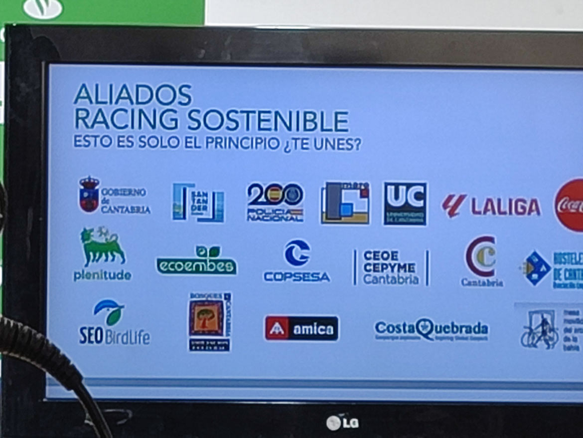 Amica se une a Racing Sostenible en la lucha por un futuro verde y social