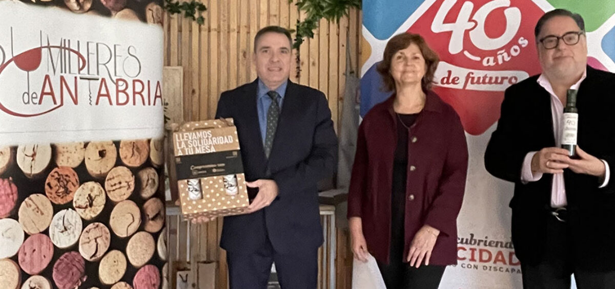 La Asociación de Sumilleres de Cantabria visita Amica para conocer los vinos solidarios del Campus Diversia