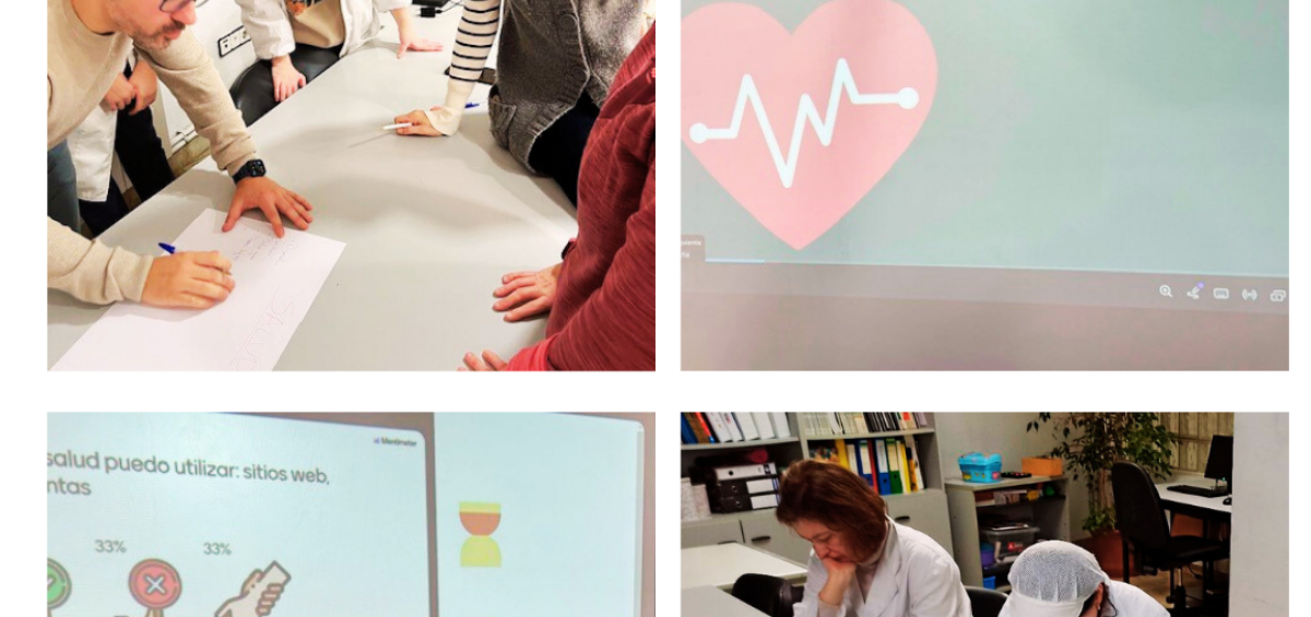 Imágenes de los talleres enmarcados dentro del programa ID-HEALTH cofinanciado por la Unión Europea