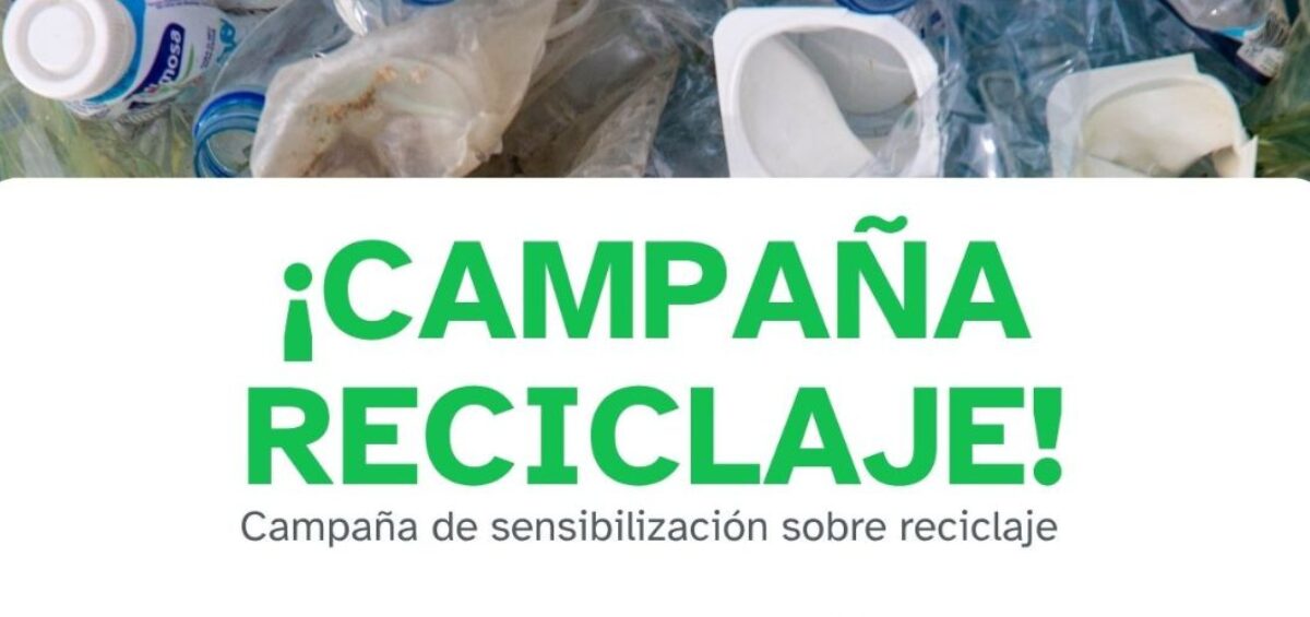 Portada Campaña de sensibilización del reciclaje