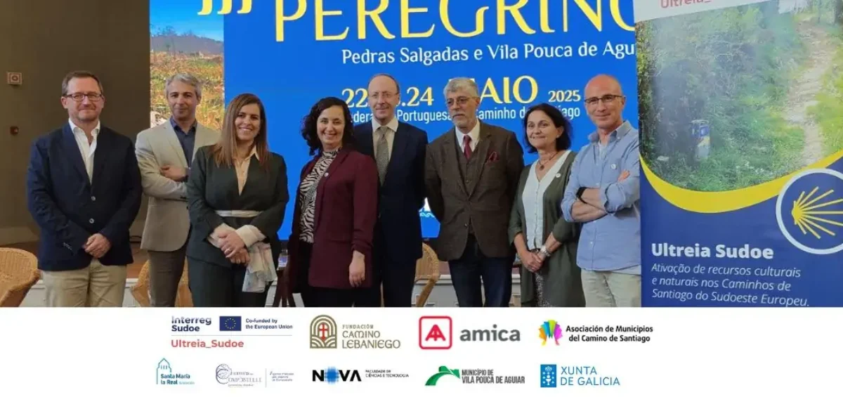 Imagen de los representantes de las entidades en el III Forum Peregrino