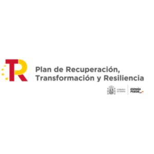 Logo Plan de Recuperación, Transformación y Resiliencia