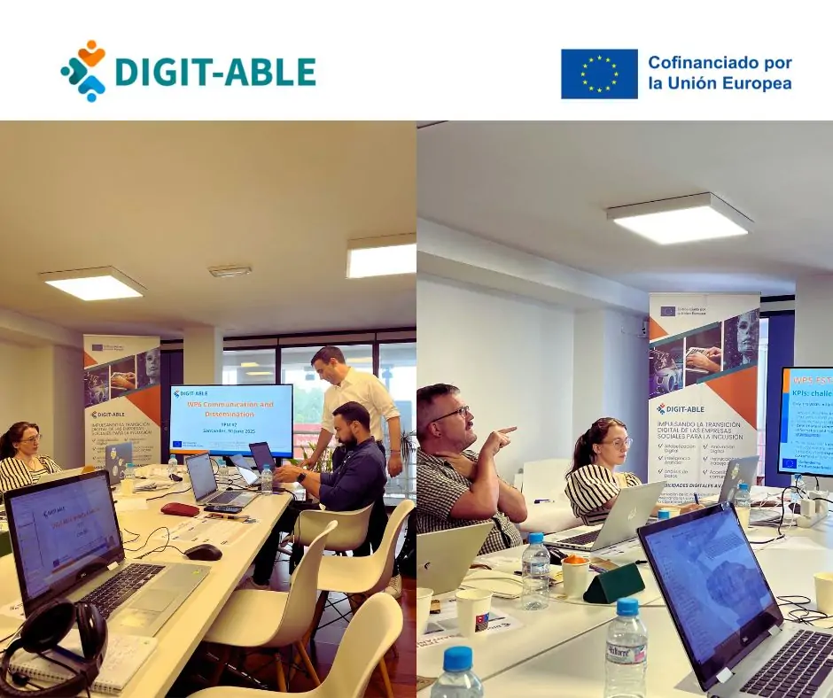 Segundo Encuentro Transacional Digit-able Encuentro Transacional del programa Digit-Able en la Sede de Amica en Santander