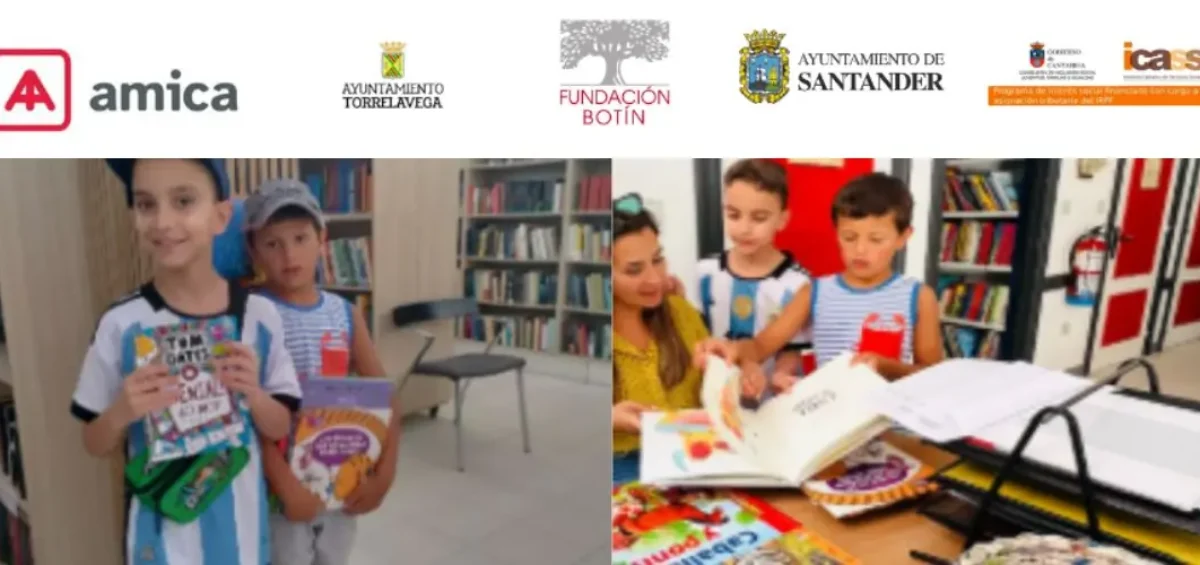 El grupo de Infancia en Amica realiza un taller en nuestra librería solidaria