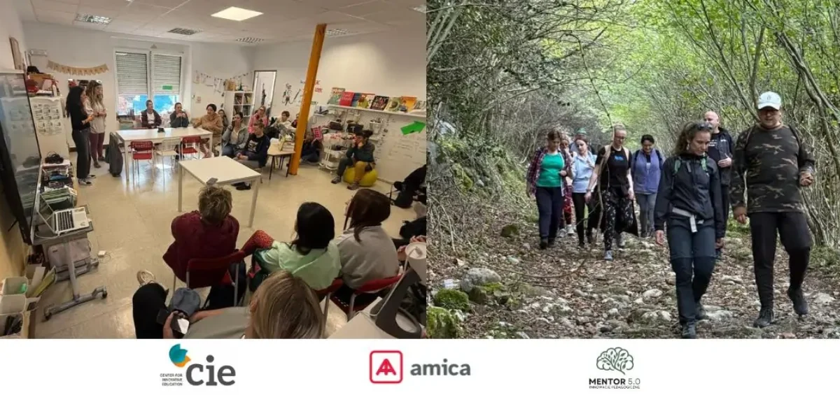 El 4ª grupo de Polacos se sumerguen en la experiencia del outdoor learning gracias a Amica