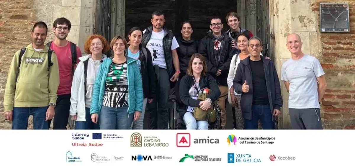 El grupo de Amica realiza la accesibilidad del camino de Santiago en Toulousse