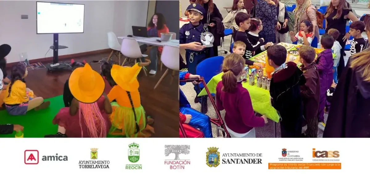 Fiesta de halloween de Infancia de Amica