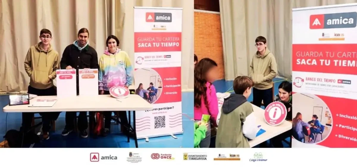 Banco del tiempo en el colegio verdemar