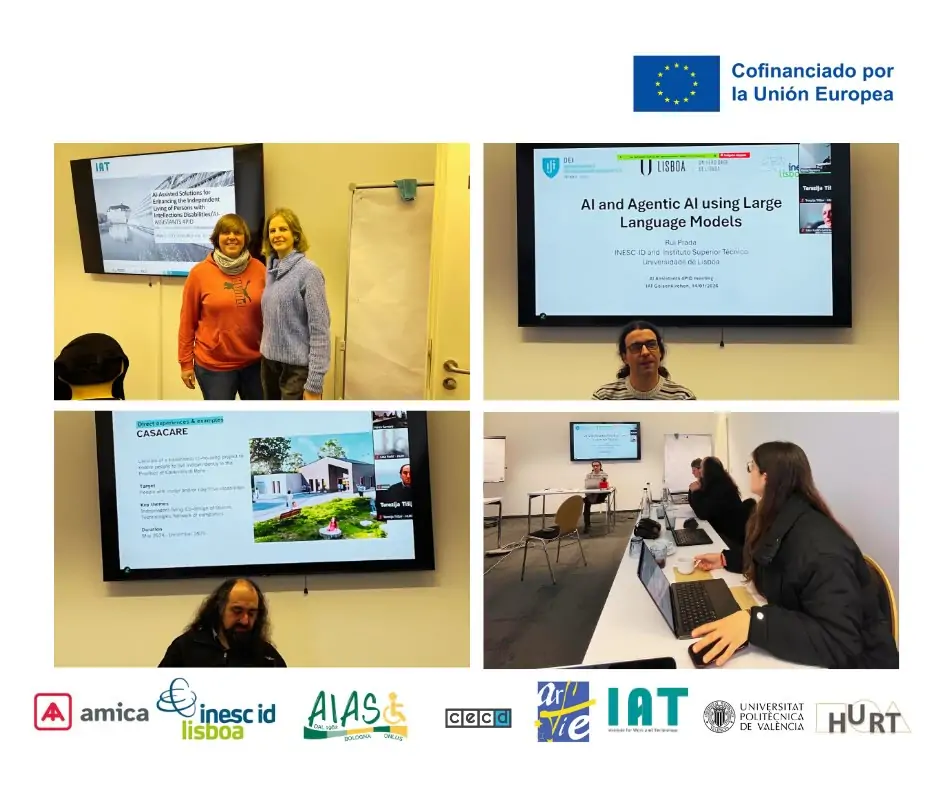 El consorcio AI-ASSISTANTS 4PID celebra su primera reunión transnacional para avanzar en las actividades del proyecto