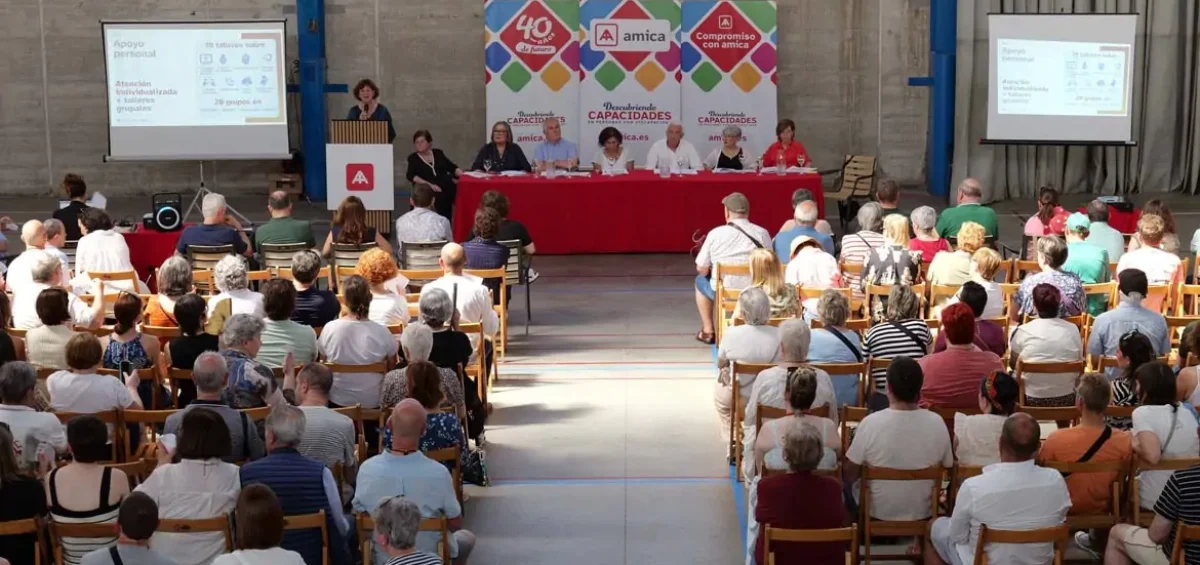 Amica consolida en 2025 su modelo de apoyo con 1.815 personas atendidas y más acceso al empleo