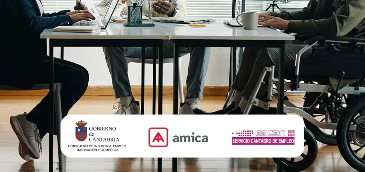 Amica lidera un “Programa AME” para impulsar el empleo de personas con discapacidad en Torrelavega